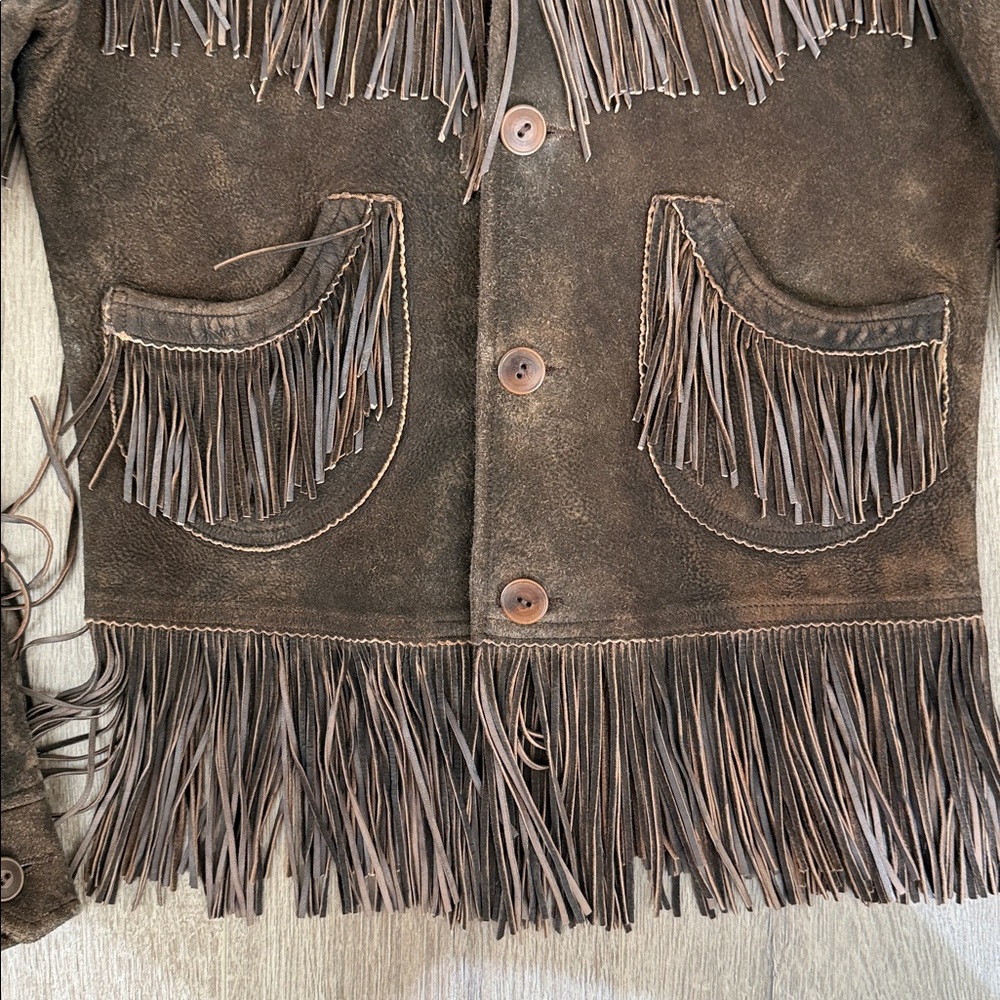 Ralph Lauren Double RL fringed jacket - Picture 8 of 13